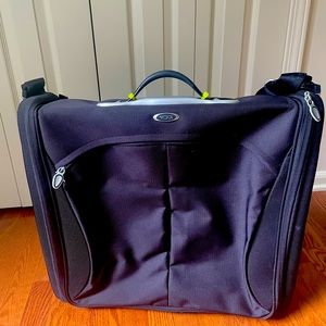 TUMI garment bag carry on